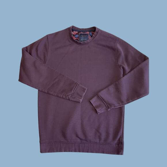 Denim & Flower Ricky Singh Purple Pullover Sweatshirt Small - Picture 7 of 7